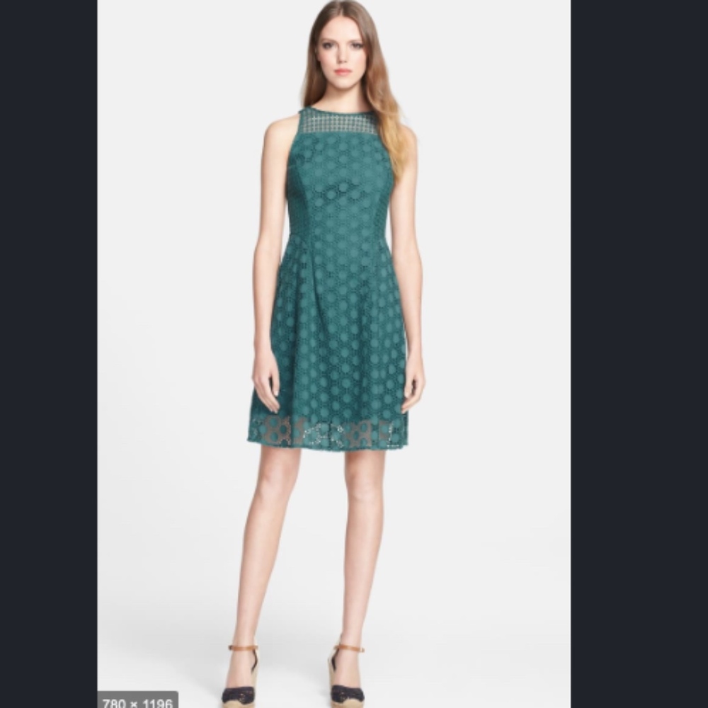 Tory Burch Hallie Honeycomb lace dress sz. 8